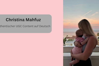 create professional authentic ugc videos in german, deutsch