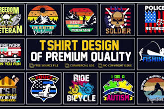 create custom t shirt, bulk, typography, and vintage t shirt design