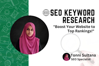 do advanced SEO keyword research and competitor analysis