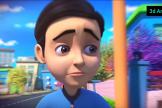do 3d character animation, arabic animation, 3d cartoon animation kids animation