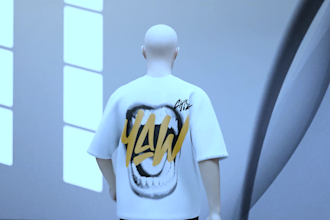 creat 3d animation  for clothing brand