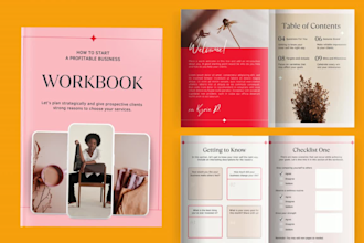 design educational textbook,  kids activity workbook, canva workbook design