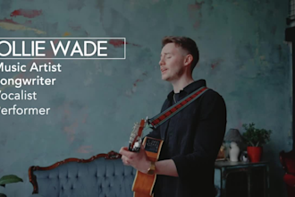 be your male singer and songwriter