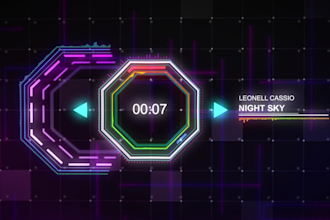 create amazing music video visualizer and audio spectrum