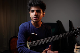 give you free trial class for online electric guitar lessons