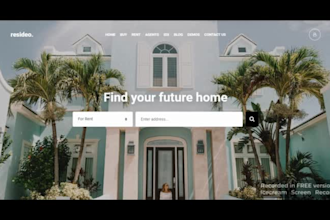 design real estate website, investor website, investment website, and idx