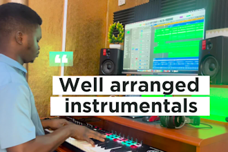 make or remake an instrumental in any genre