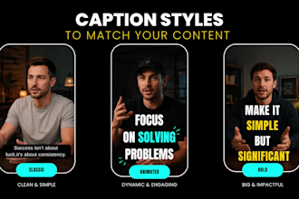 add eye catching animated captions subtitles to your videos