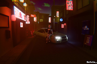 create retro ps1 n64 low poly 3d models and animations