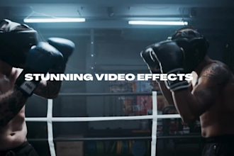 be your vfx artist for videos with special effects and visual effects