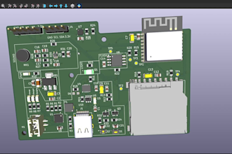 design a professional pcb layout in kicad