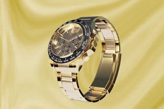 do 3d watch animation for amazon store and shopify store in 4k quality