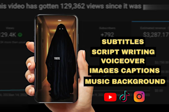 create scary stories for youtube video