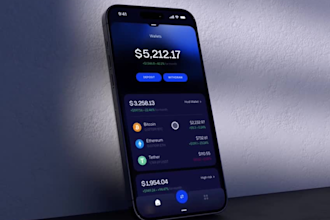 build crypto wallet app crypto exchange blockchain fintech app money transfer