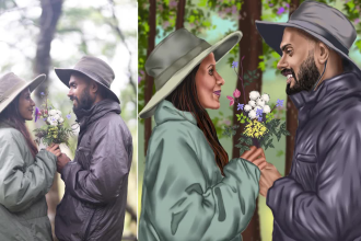 draw digital oil painting as you need