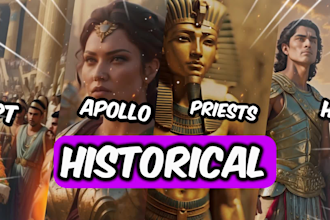 create history ai videos for youtube, ai historical reels