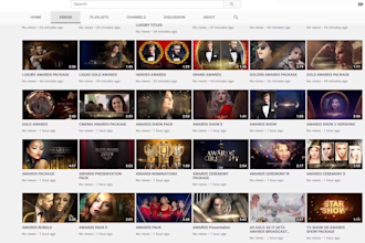 create awards event promo video from 40 design