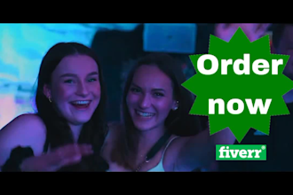 do video editing event recap, highlight concert, party, club video editing