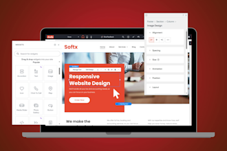 design redesign a premium duda website for your business