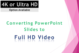 convert powerpoint to full HD video pptx to video