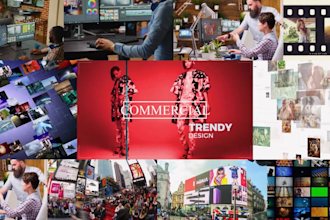 create commercial video ads or promotional short video ads for business