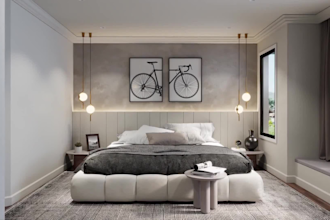 do exterior rendering, interior design, 3d rendering architecture