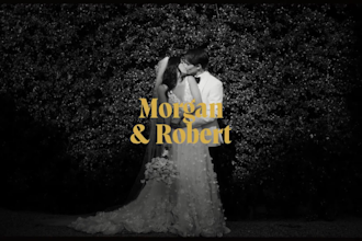 cinematic wedding video editing