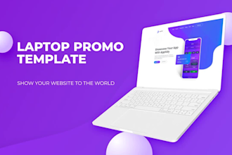 create an unique website promo and presentation video