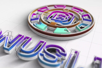 create professional 3d animated logo intro video in after effects
