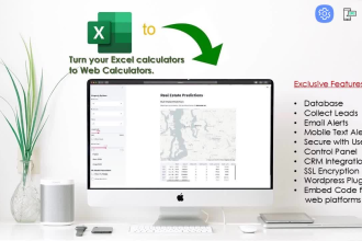 将Complex Excel电子表格转换为WordPress的Web应用程序