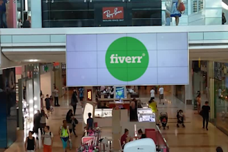 add your content or image to this billboard video