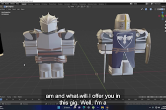 create roblox clothing in blender