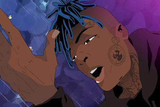 2d music video animation, 2d cartoon music video, anime animation