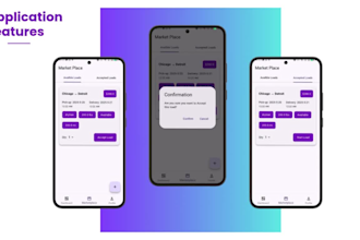 develop custom truck load board website and app