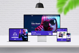 design modern music website for bands radio podcast and dj artists with wordpres