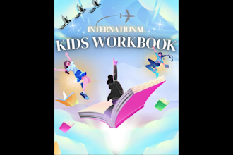design custom kids worksheets, activity books and puzzles