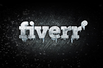 create a fire and ice themed logo intro