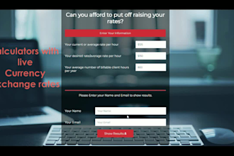 create cryptocurrency exchange rate calculator for wordpress