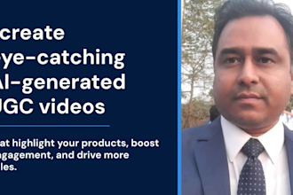 create ai ugc spokesperson professional ecommerce product videos to boost sales