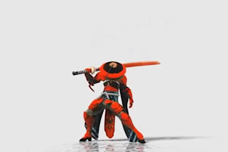 create 3d animation for game 3d character modeling character rigging