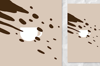 create hand drawn logo animation, creative typography and morphing