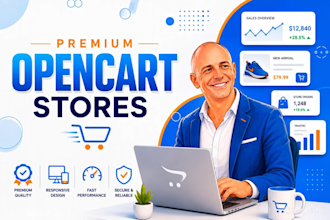 develop, customize, fix or migrate your opencart online store website