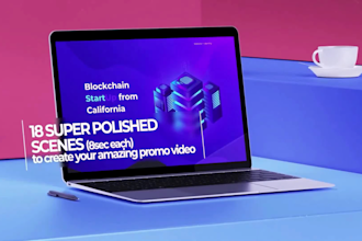 do website and app promo video to engage people
