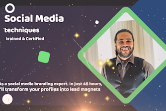 setup and optimize facebook, instagram and linkedin profiles
