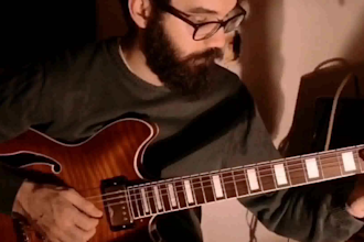 record professional electric,acoustic guitar track