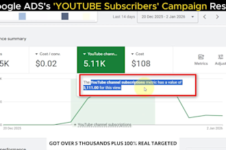 get youtube subscribers with google video ads