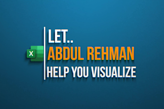 create professional excel dashboards, charts, and graphs