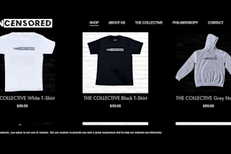 do modern squarespace website design or redesign squarespace