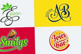 do 3 modern minimalist logo design for your business