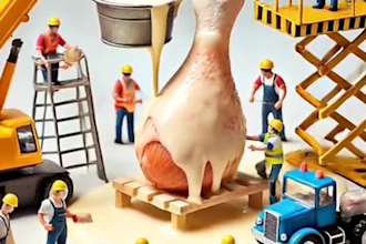 do ai generated video ai miniature ai miniature animation ai food miniature